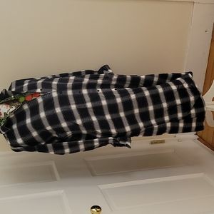 Muji flannel shirt dress